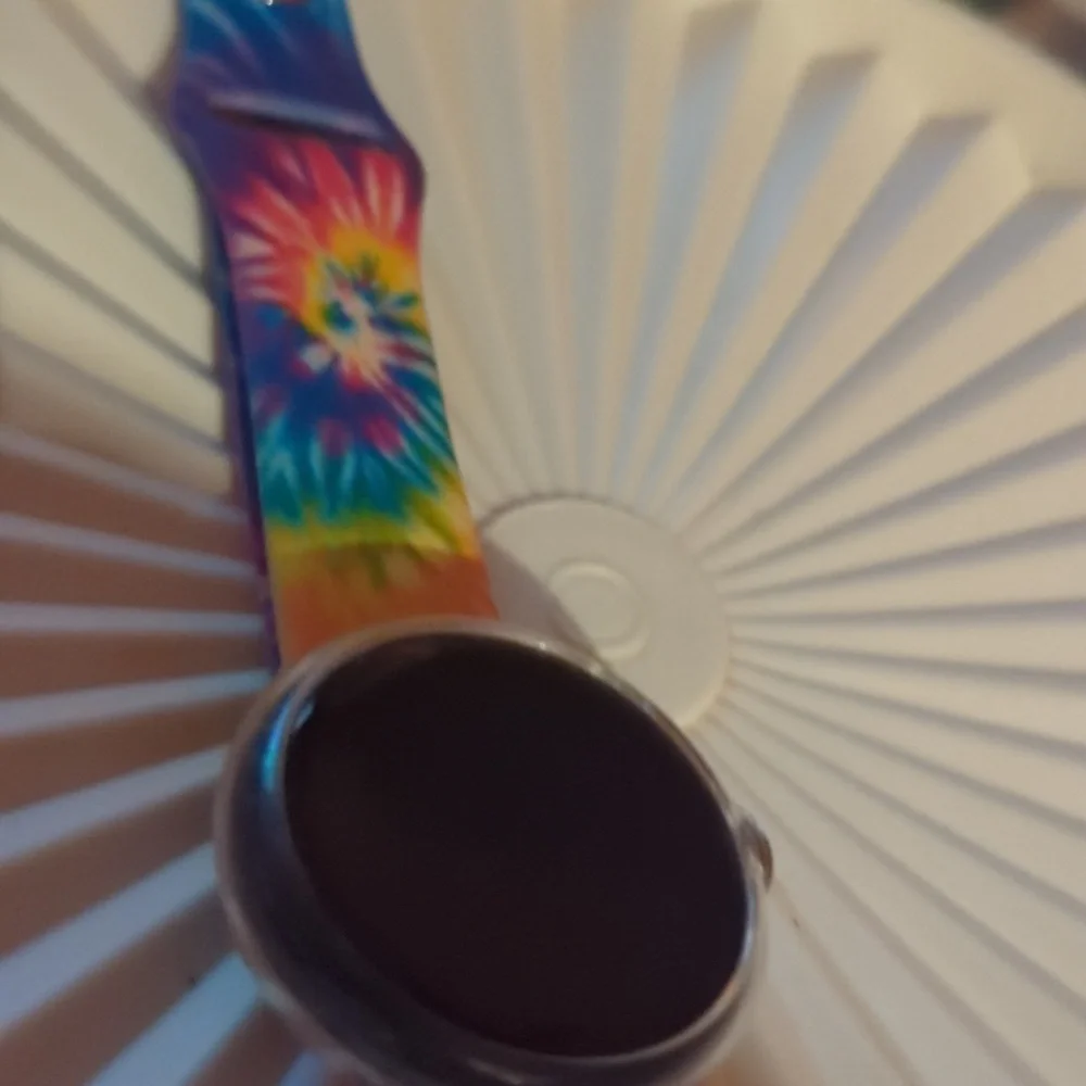 Google Pixel Watch With Charger and The Dye Band
